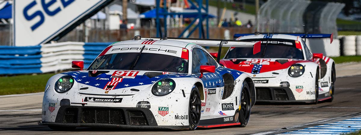 Porsche 911 RSR fährt zum Doppelerfolg, Wright Motorsports zum Klassensieg