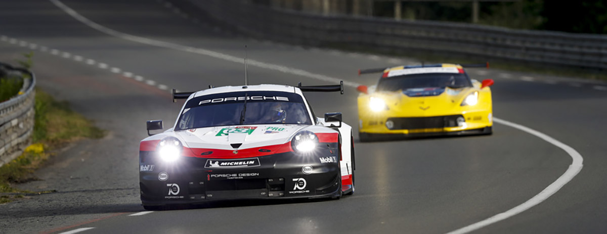 Porsche 911 RSR, Porsche GT Team (93), Nick Tandy (GB), Patrick Pilet (F), Earl Bamber (NZ), Le Mans 2018