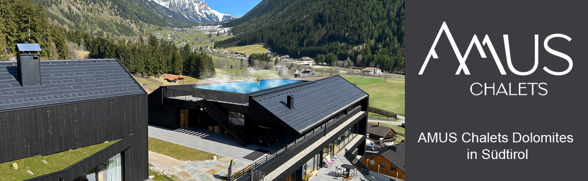 AMUS Chalets Dolomites in Südtirol